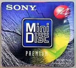 Sony  Mini-Disc 74 Premium MDW-74B