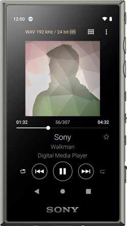 Sony NW-A105 Walkman - Hi-Res Audio MP3-speler - 16GB - Groen