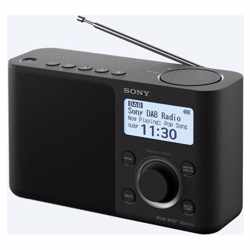 Sony XDR-S61D DAB+ radio zwart