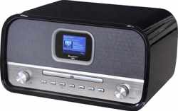 Soundmaster NMCDAB990BLACK Stereo DAB+ radio, CD speler, bluetooth, en USB