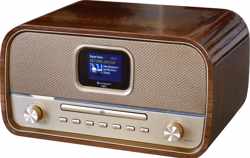 Soundmaster NMCDAB990GOLD Stereo DAB+ radio, CD speler, bluetooth, en USB