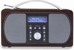 Soundmaster DAB600DBR DAB+ FM radio met voorkeuze zenders en wekfunctie