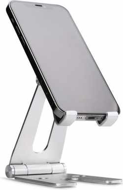 Xccess Foldable Desk Phone Holder Silver