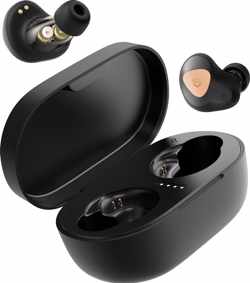 Soundpeats Truengine 3 Se echt draadloze oordopjes met dubbele dynamische stuurprogramma's, 30 uur speeltijd, met crossover Smart Touch, Bluetooth-hoofdtelefoon met dubbele microfoon, stereogeluid in-ear-oortelefoons
