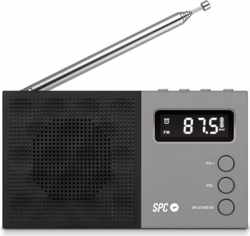Transistor Radio SPC 4577N FM LCD Zwart