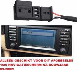Bmw 16:9 Navigatie E39 525i 525D 530i 530D 540i 540 M5 Bluetooth Carkit Muziek Streaming Aux  Adapter Module