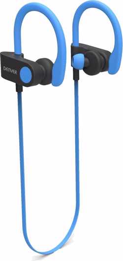 Denver BTE-110 -  Draadloze oordopjes met microfoon - Blauw