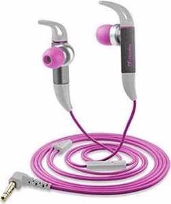 Cellularline KITESPORTP headphones/headset In-ear Grijs, Roze