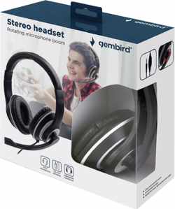 Gembird Gmb Headset Jack En Microfoon Mhs-03-bk