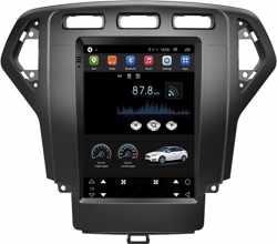 Ford Mondeo 2006-2010 Android 9.0 navigatie en multimediasysteem Bluetooth USB WiFi 4+64GB ZWART