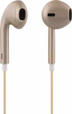 STREETZ HL-358 Semi-in-ear oordopjes - Microfoon & Control button - Goud
