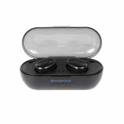 Silvergear Draadloze In Ear Sport Oordopjes - Bluetooth - Oplaadbare Opbergcase - Zwart