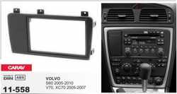 2-DIN VOLVO S60 2005-2010; V70, XC70 2005-2007  inbouwpaneel Audiovolt 11-558