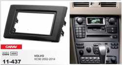 2-DIN VOLVO XC90 2002-2014 afdeklijst / installatiekit Audiovolt 11-437