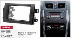 2-DIN SUZUKI SX4 2007-2013 / FIAT Sedici  2005+ inbouwpaneel Audiovolt 09-002