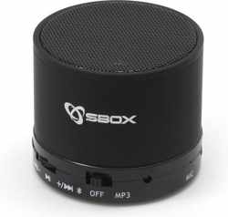 Sbox - Draadloze Bluetooth speaker BT160B Blackberry - Zwart
