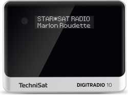 TechniSat DIGITRADIO 10 radio Persoonlijk Analoog & digitaal Zwart, Zilver
