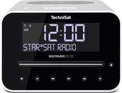 Technisat Digitradio 52 CD - wekkerradio - wit