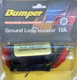 Ontstoringsfilter voor auto versterker- Ground Loop Isolator 15A
