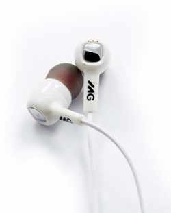 MG | Oortjes | In-Ear-Oordopjes | Headset - Wit