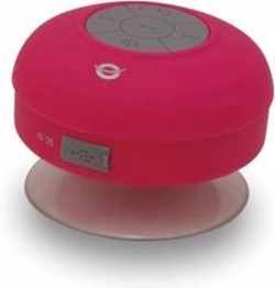 Conceptronic CSPKBTWPSUCP Wireless Bluetooth Waterproof Suction Speaker [USB 400mAh IPX4, Pink]