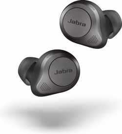 Jabra Elite 85t - Volledig draadloze in-ear oordopjes met Noise Cancelling - Titanium Zwart