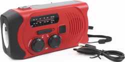 Totle Noodradio Essential Plus - 2000 mAh - Zonnepaneel - Opwindbaar