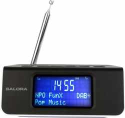 Salora CRU628DAB - Wekkerradio - DAB - FM - 2x USB charge