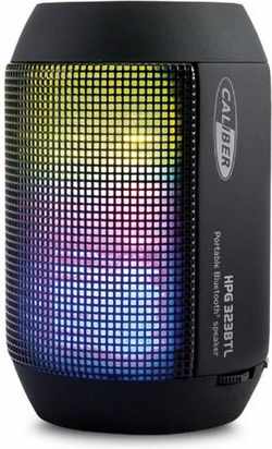 Caliber HPG323BTL - Draadloze speaker met led-verlichting - Zwart