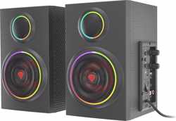 Genesis Helium 300BT Bluetooth 2.0 Gaming Speakers met ARGB verlichting - Zwart