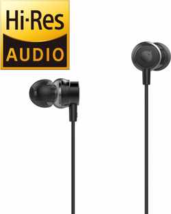 Tuddrom H2 Zwart - Hi-Res In Ear Oordopjes met Microfoon - Dual High Quality Dynamic Drivers - 2 Jaar Garantie