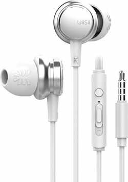 UiiSii HM9 Wit - Metalen In-Ear Oortjes - Mooi Design