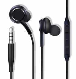 Hoofdtelefoon S8 - Geschikt voor Android/Iphone 6 - Geluidsisolerende Oortelefoon - Zwart - In-Ear Hoofdtelefoon - Zwart