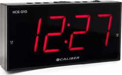 Caliber HCG010 - Wekker met groot display - Zwart