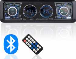 Dieux® Autoradio met Bluetooth en USB - Handsfree Bellen – USB Charging – Met Afstandsbediening – SD Kaart AUX FM Radio