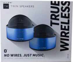 HYPE Twin Speakers - 2x Draadloze Bluetooth Speakers - Verbinden Automatisch - Draadloos