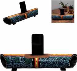 Smartphone EKO-Speaker & Standaard Aboriginal Style