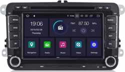 DAB+ autoradio voor Volkswage golf /polo/caddy/t5 PX30 android 9,0 bluetooth