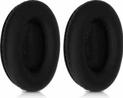 kwmobile 2x oorkussens voor Bose AE1 / TP1 koptelefoons - imitatieleer - voor over-ear-koptelefoon - zwart