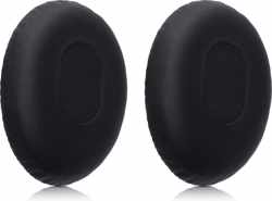 kwmobile 2x oorkussens voor Bose Quietcomfort 3 / OE1 koptelefoons - imitatieleer - voor over-ear-koptelefoon - zwart