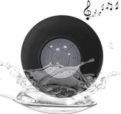 Bluetooth Waterpoof Douche speaker - Mp3 - Muziek - Afspelen - onder de Douche - Zwart