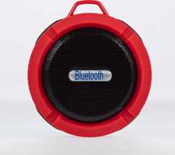 Bluetooth Mini Speaker Pro+| Rood | Draagbaar draagbare | Waterproof | Waterdicht