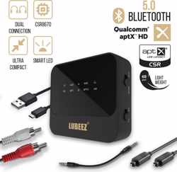 Bluetooth Audio Transmitter/Bluetooth Audio Receiver/APTX HD/2in1/Low Latency/Bluetooth 5.
