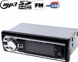 4 x 50 W LCD Car Audio MP3-speler met afstandsbediening, FM-radio functie, Ondersteuning S