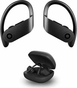 MANI Draadloze Oordopjes- Bluetooth Oordopjes- met Oplaadbare case- Draadloze oortjes- Zwart