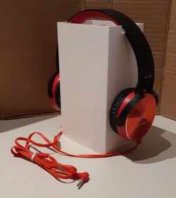 Techancy TH5210 | On Ear Bedrade Hoofdtelefoon/Koptelefoon - Red