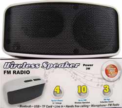 Speaker Bluetooth met Radio