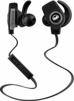Monster iSport Bluetooth Draadloze SuperSlim In-Ear oordopjes Zwart